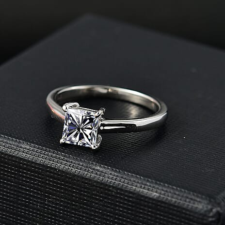 First Time Ever - Luxuriant Diamond - 950 Platinum SGL Certified Lab Grown Diamond (VS-G-H) Solitaire Ring 1.00 Ct.
