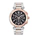Mathey Tissot Neptune Chrono 5 ATM WR Blue Dial Mens Watch with Two Tone Rose Gold - Silver Colour Stainless Steel Strap
