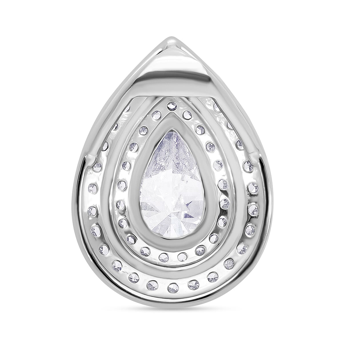 Luxuriant Diamond - 950 Platinum SGL Certified VS-GH Lab Grown Diamond Pendant 1.25 Ct.