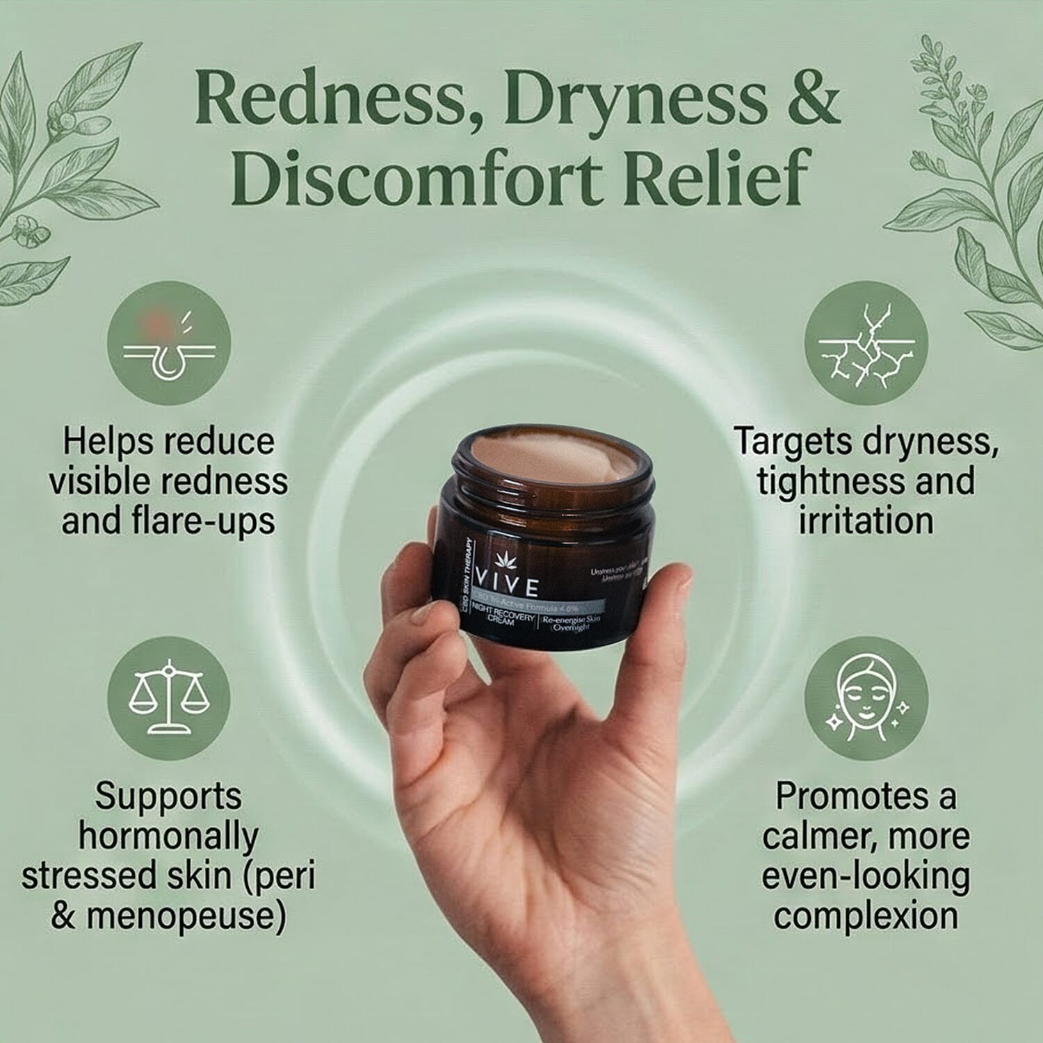 VIVE Night Recovery Cream - 50ml