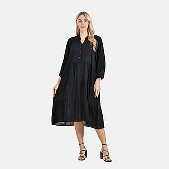 https://tjcuk.sirv.com/Products/80/2/8026884/LA-MAREY-Womens-Boho-Button-Front-V-Neck-Rayon-Dress-One-Size-Black_8026884.jpg?w=342&h=342
