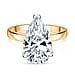 Luxuriant Diamond - 18K Yellow Gold IGI Certified (VS1/G) Lab Grown Diamond Ring 5.00 Ct.