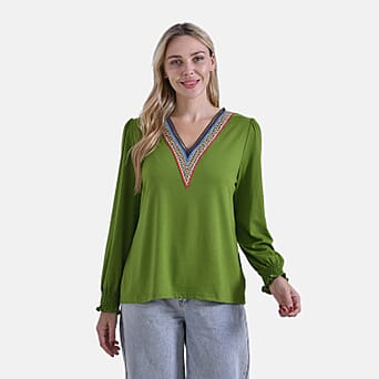 https://tjcuk.sirv.com/Products/80/2/8027324/La-Marey-Patterned-Blouse-Size-71x1-cm-Green-Green_8027324.jpg?w=342&h=342