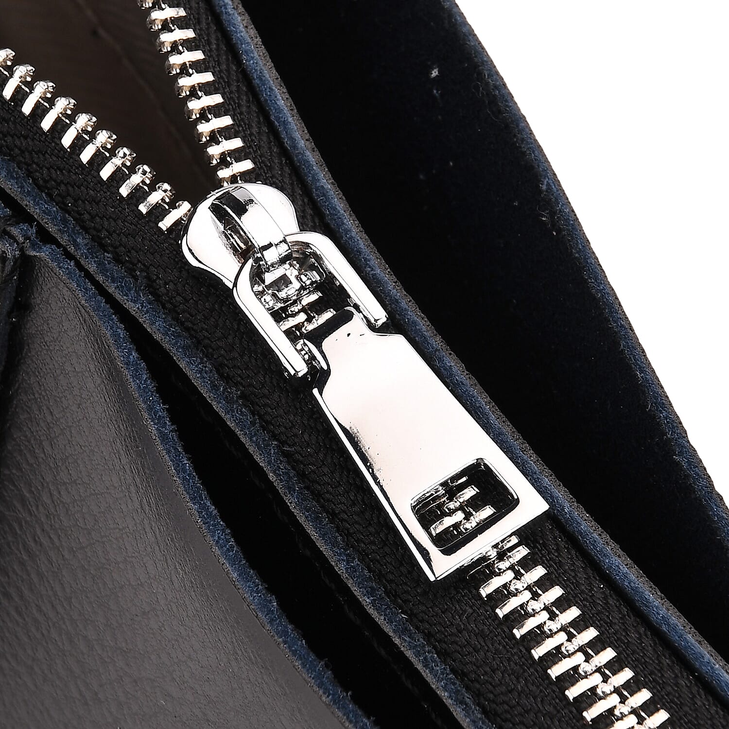 Sumptuous quality 100% Genuine Leather LARGE Tote Bag with Shoulder Strap - Black