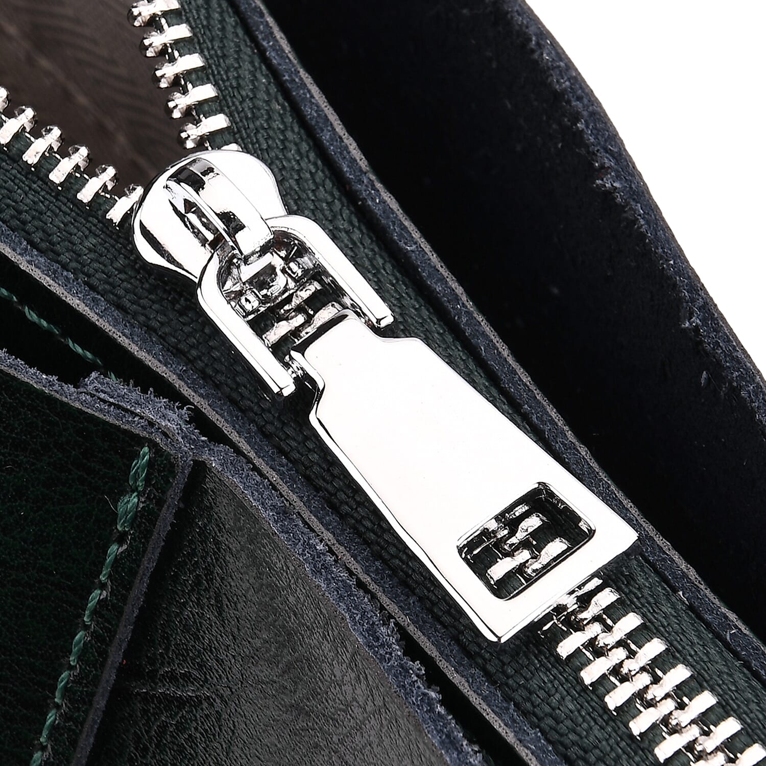 Sumptuous quality 100% Genuine Leather LARGE Tote Bag with Shoulder Strap - Green