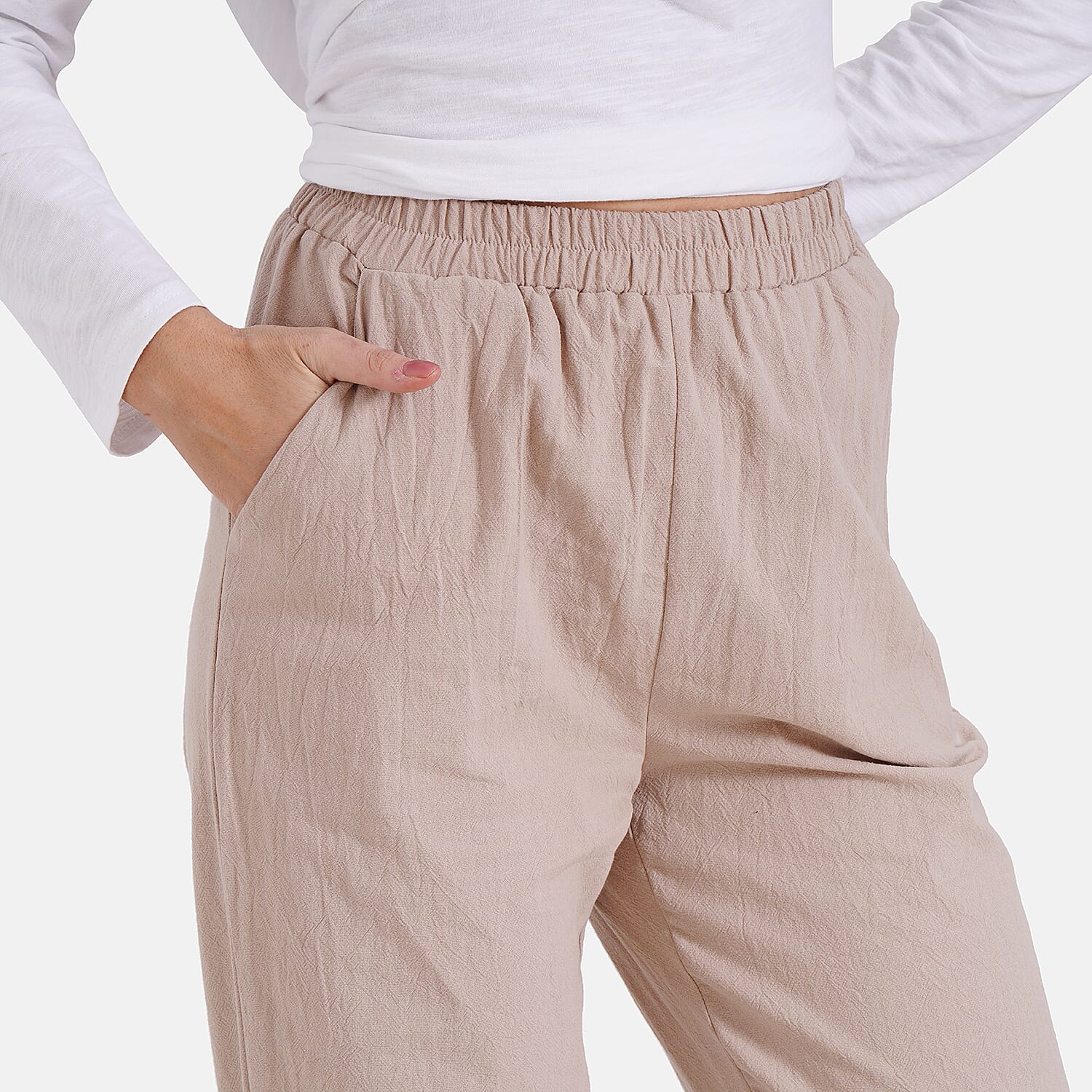 La Marey Pure Cotton Jean and Pant-Trouser