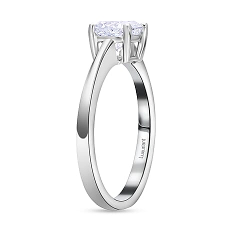 Luxuriant Diamond - 950 Platinum SGL Certified Lab Grown Diamond (VS-G-H) Ring 1.02 Ct.