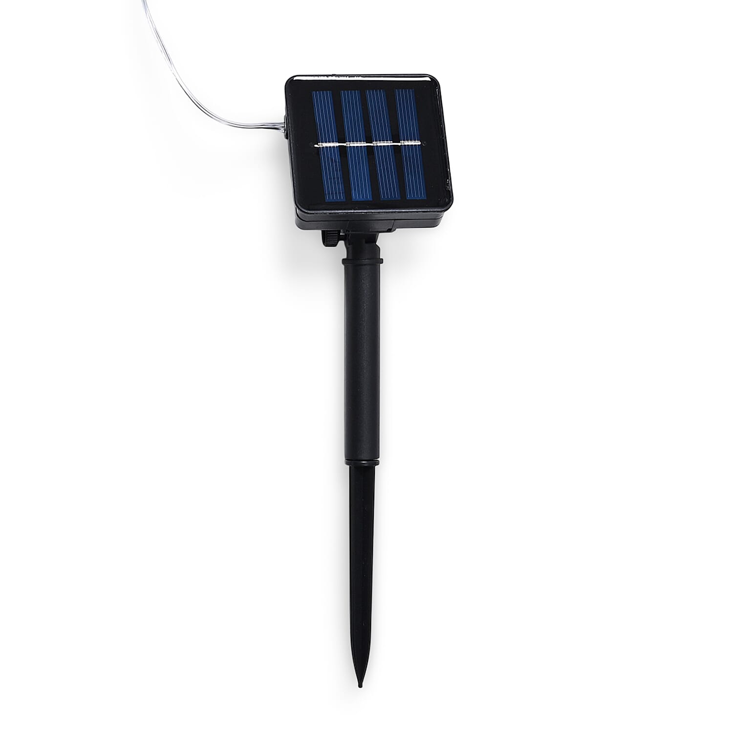 Purple LED Flower String Lights - 20 Warm White LEDs, 300mAh Rechargeable Battery (included) - 180cm