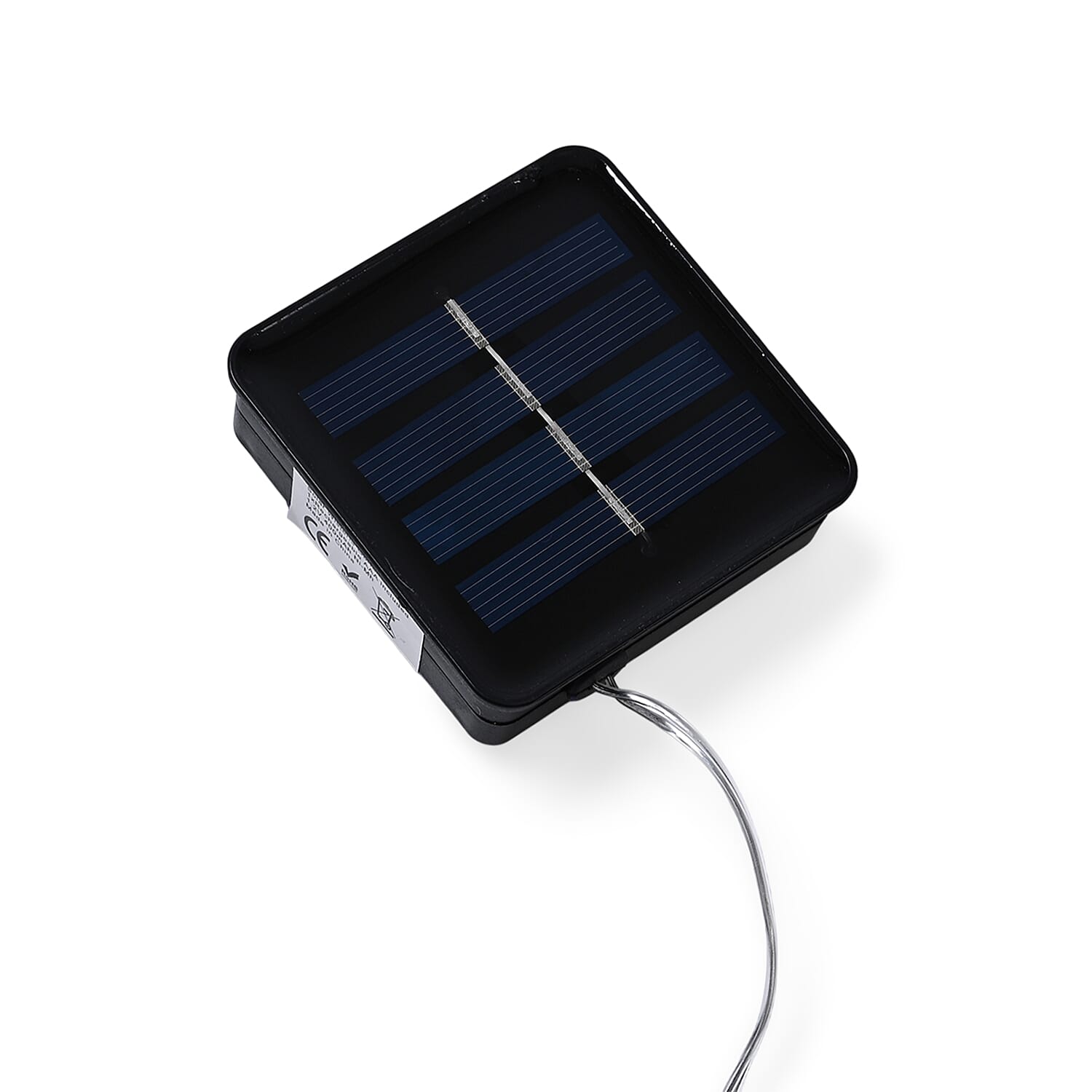 Purple LED Flower String Lights - 20 Warm White LEDs, 300mAh Rechargeable Battery (included) - 180cm