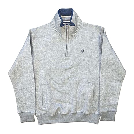 Charles Norton Cotton Sweat Shirt (Size - XXL) - Grey