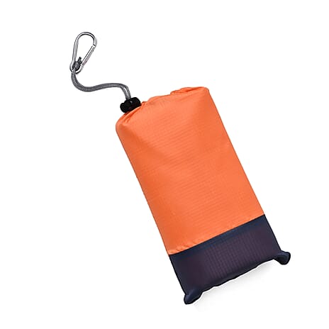 Waterproof Picnic Blanket (Size 200x200cm) - Orange