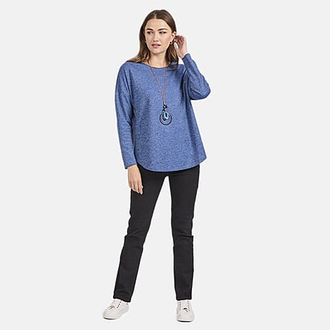 Mudflower Woven Top - Denim