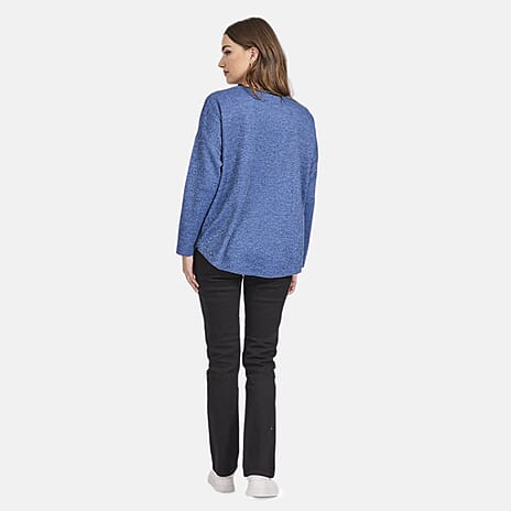 Mudflower Woven Top - Denim