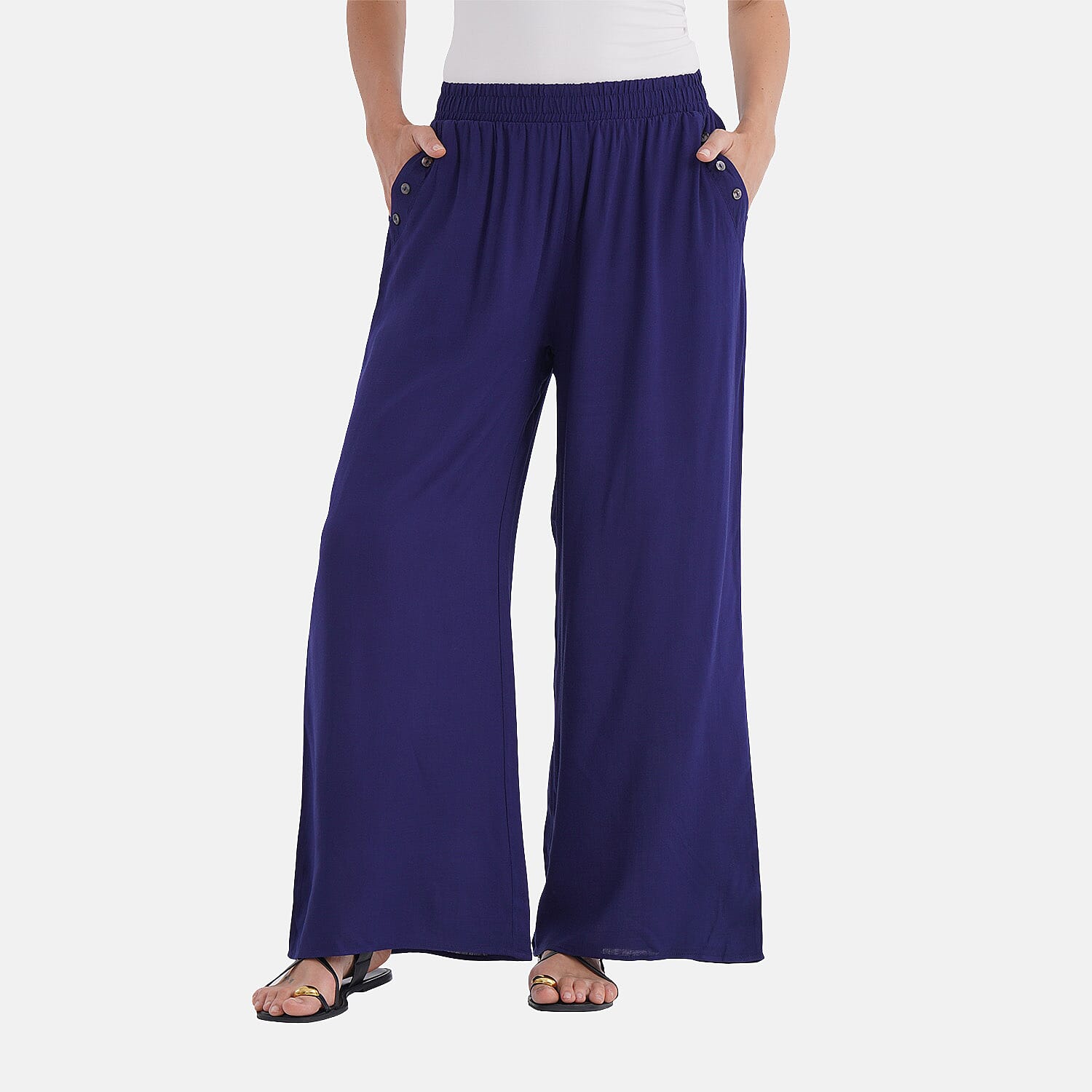 LA Marey Wide Leg Trousers