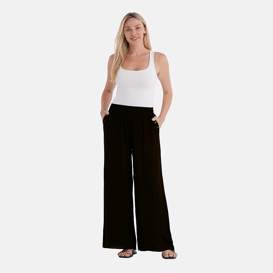 & Maisi Wide Leg Casual Trousers