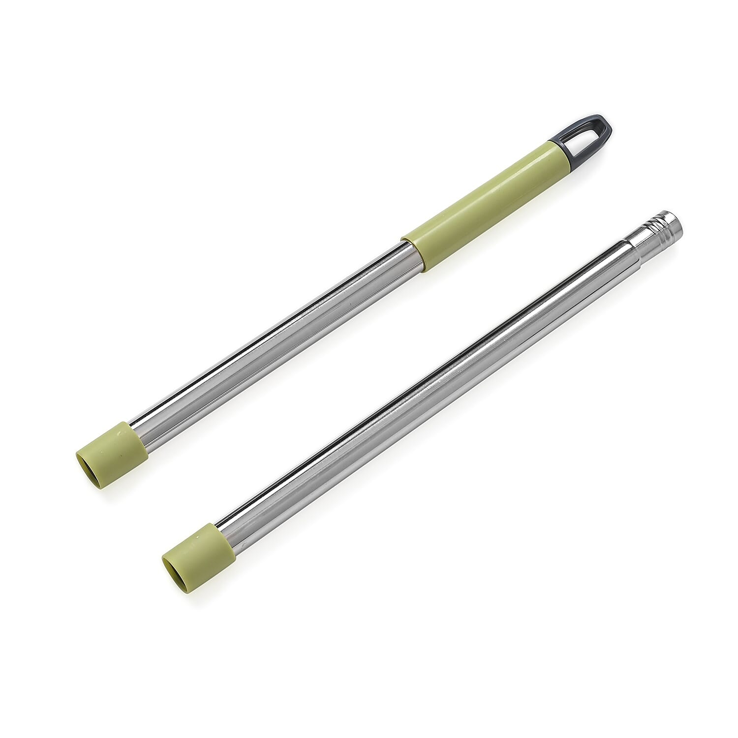 Floor Mop for Easy Squeeze! - Absorbent PVA, 3-Section Stainless Steel Handle PLUS Extra Head (122cm) - Green Floor Mop for Easy Squeeze! - Absorbent PVA, 3-Section Stainless Steel Handle PLUS Extra Head (122cm) - Green