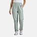 La Marey 100% Cotton Relaxed Fit Capri Trousers (Size - S) - Beige