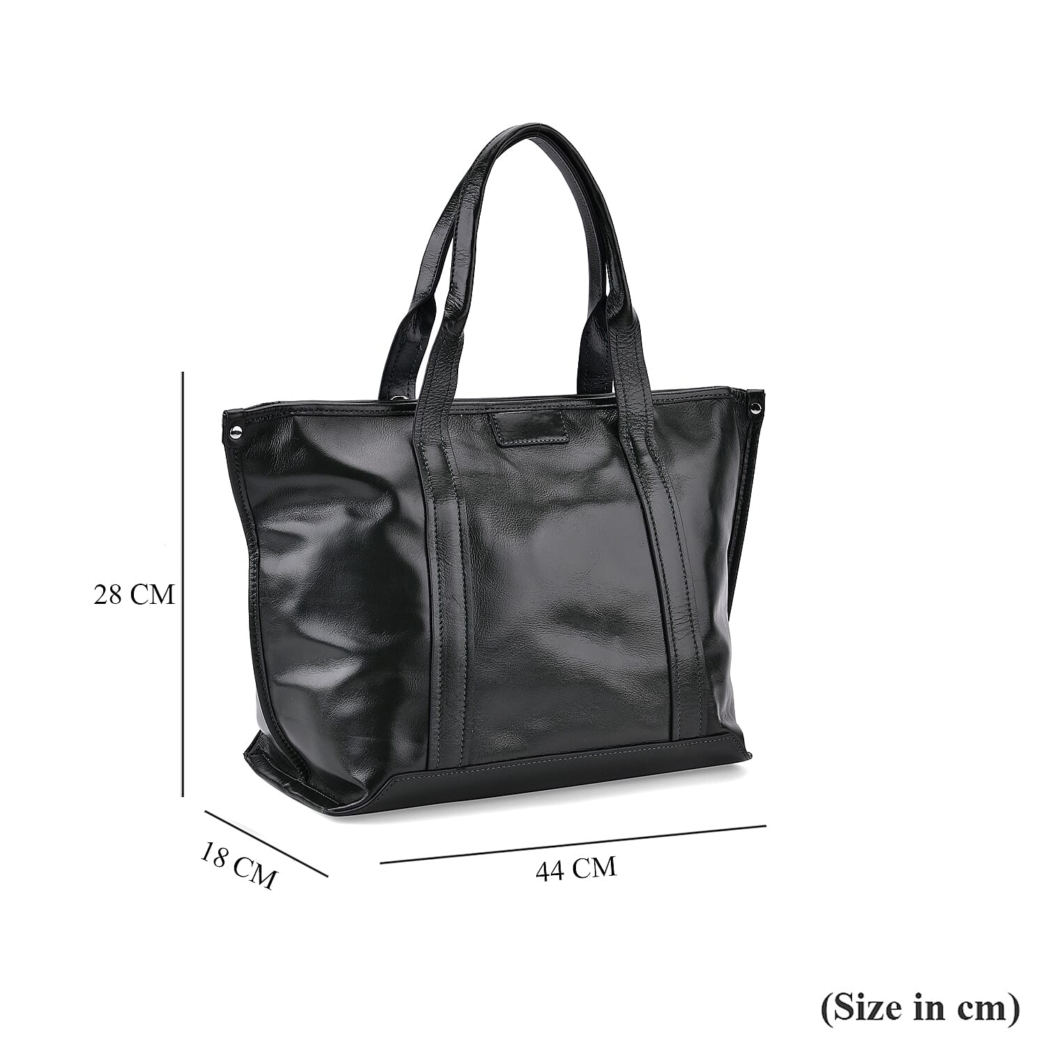 Closeout Deal Genuine Leather Tote Bag with Detachable Shoulder Strap - Dark Green Closeout Deal Genuine Leather Tote Bag with Detachable Shoulder Strap - Dark Green