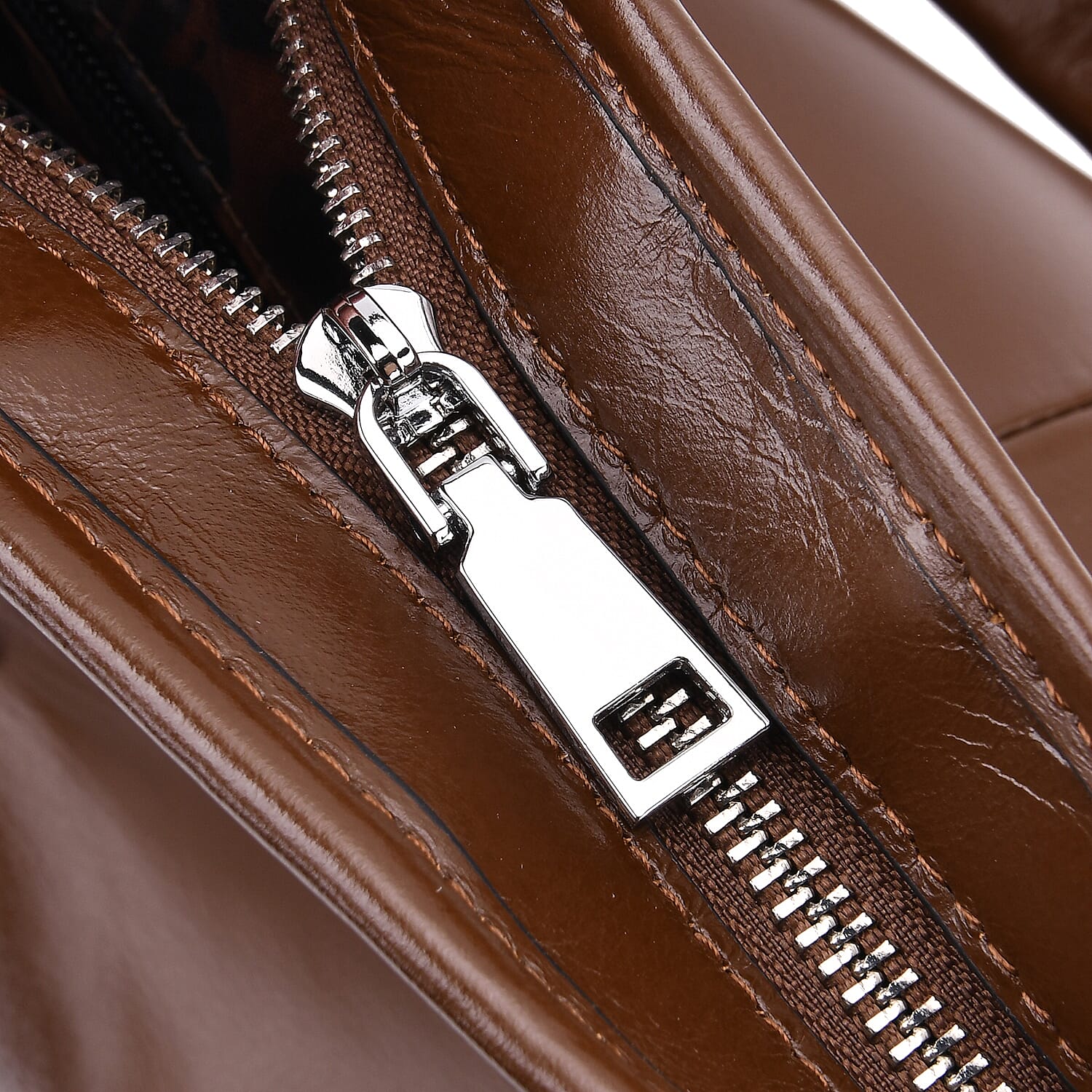 Closeout Deal Genuine Leather Tote Bag with Detachable Shoulder Strap - Coffee Closeout Deal Genuine Leather Tote Bag with Detachable Shoulder Strap - Coffee