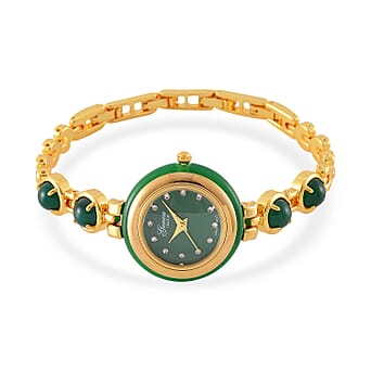 https://tjcuk.sirv.com/Products/80/3/8031829/Green-Color-Resin-Green-Jade-Austrian-White-Crystal-Watch-Pure-Yellow-_8031829_3.jpg?w=342&h=342