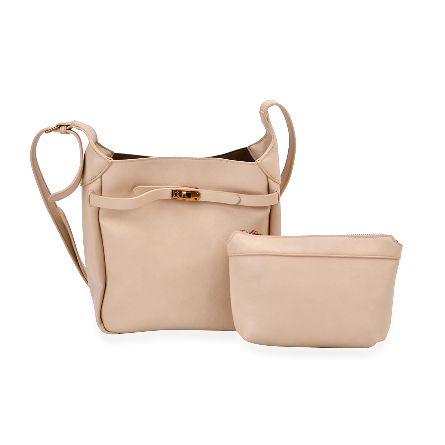 Leatherette-Crossbody-Bag-with-Detachable-Small-Zipper-Bag-Beige