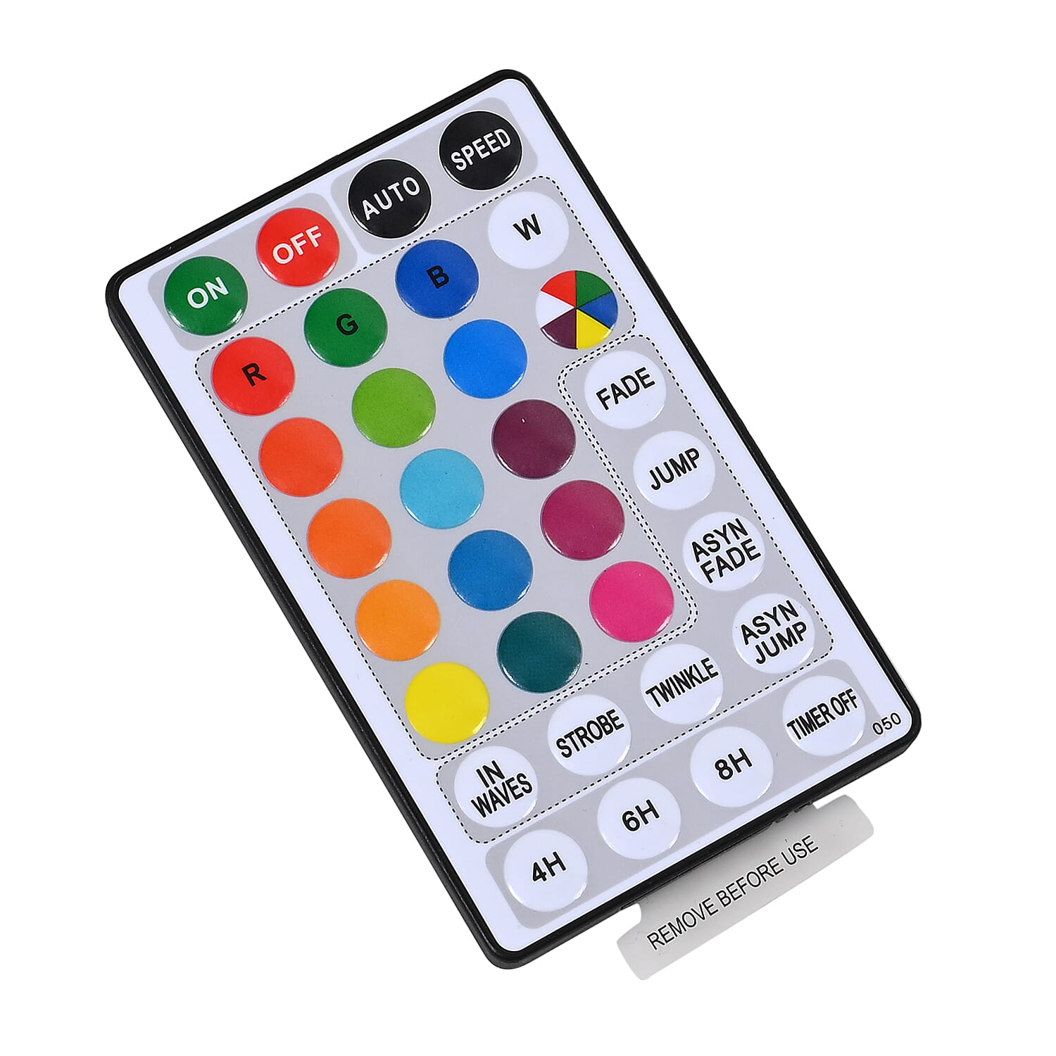 Remote Controlled RGB Color Changing LED Light Tree Lamp (60cm) with USB & Battery (3xAA not incl.) - White