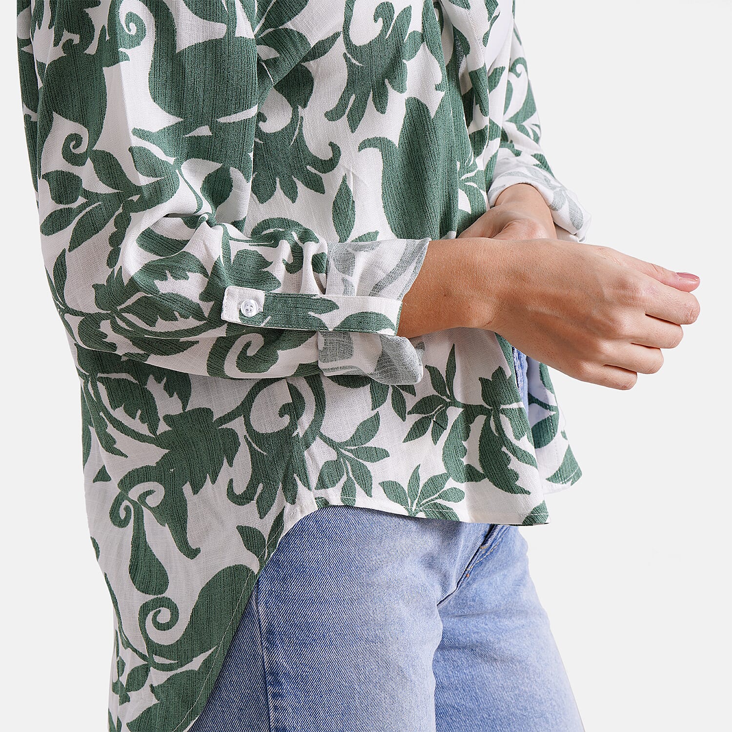 Tamsy Printed Long-Sleeve Shirt Tamsy Printed Long-Sleeve Shirt