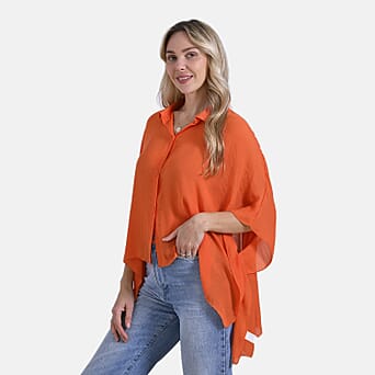 https://tjcuk.sirv.com/Products/80/3/8032160/La-Marey-Oversized-Longline-Shirt-with-Short-Sleeves-One-Size-Orange_8032160_2.jpg?w=342&h=342