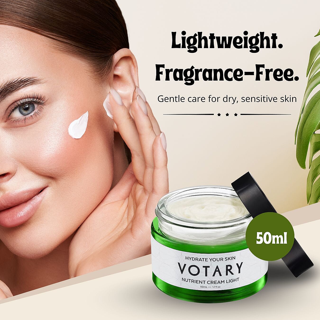 Votary Nutrient Cream Light - 50ml