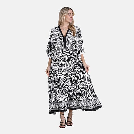 & Maisi Zebra Maxi (Size - One Size) - Black & Black