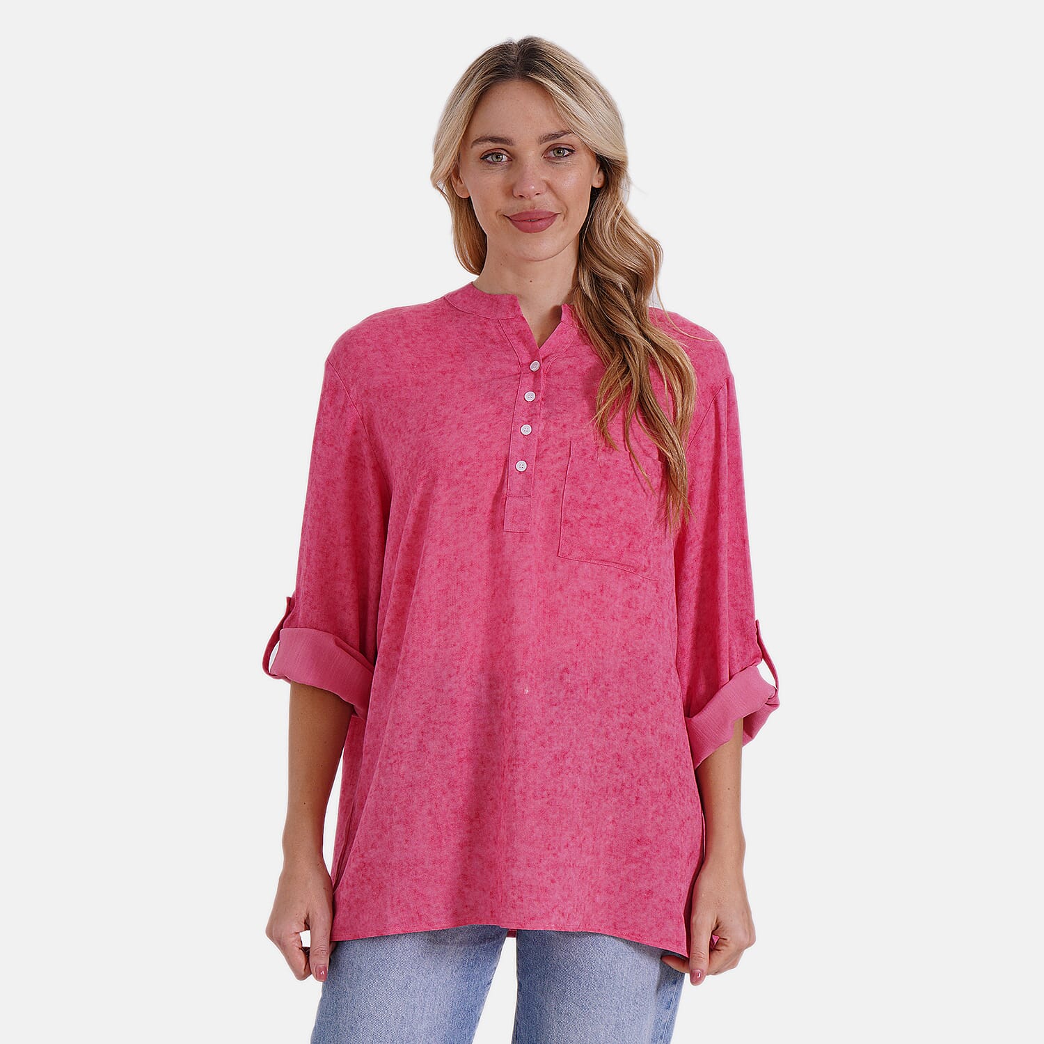 La Marey Patterned Blouse