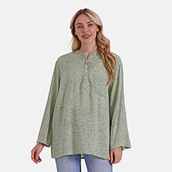 La Marey Patterned Blouse