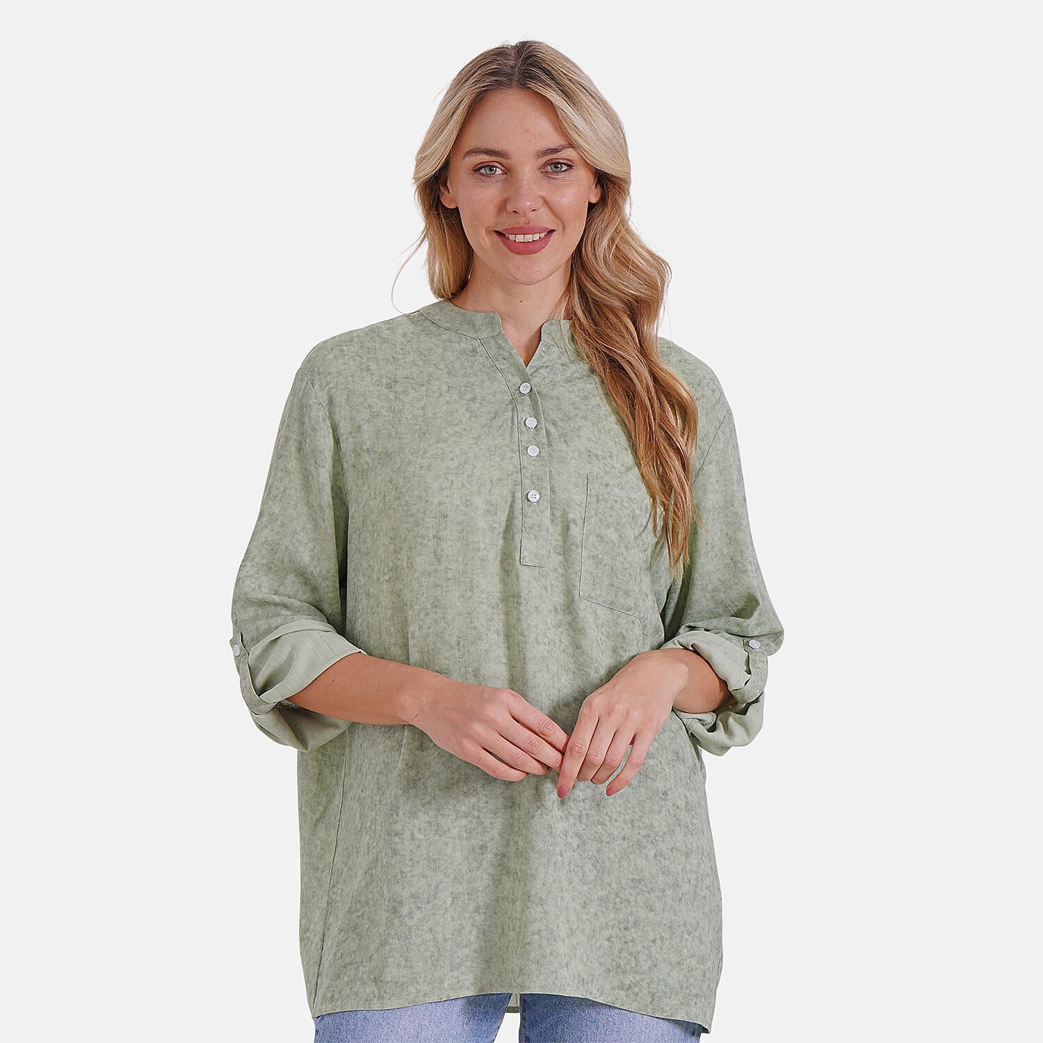 La Marey Patterned Blouse La Marey Patterned Blouse