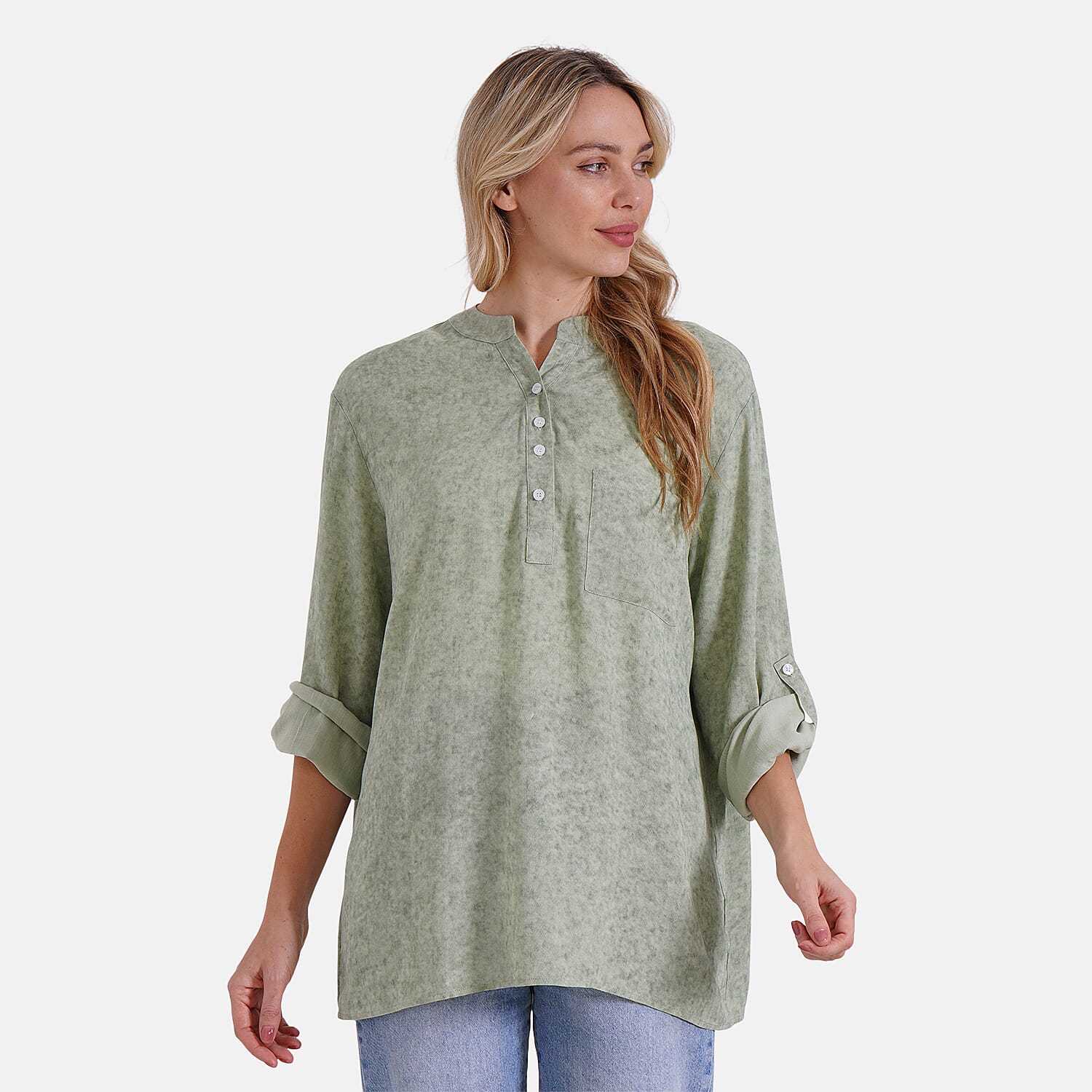 La Marey Patterned Blouse La Marey Patterned Blouse