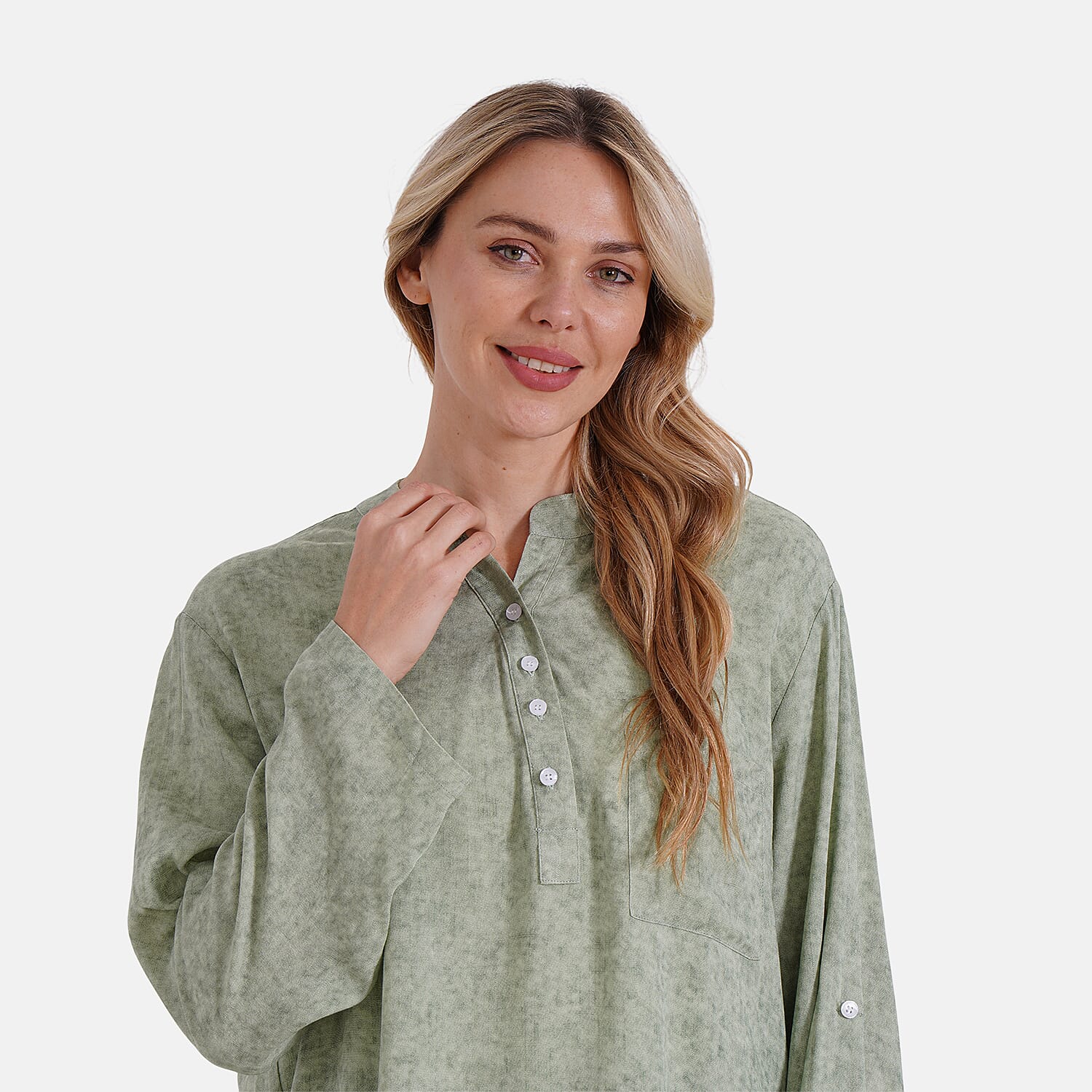 La Marey Patterned Blouse La Marey Patterned Blouse
