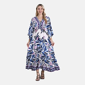https://tjcuk.sirv.com/Products/80/3/8032407/La-Marey-Flower-Print-Elastic-Waist-V-Neck-Maxi-Dress-with-Kimono-Slee_8032407_3.jpg?w=342&h=342