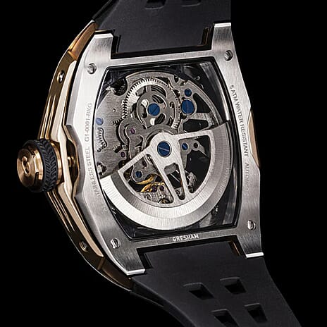 Gresham Automatic Mens Watch in Rubber