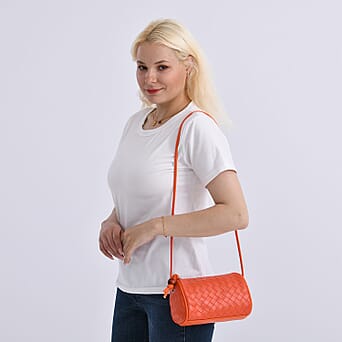 https://tjcuk.sirv.com/Products/80/3/8033644/Set-of-2-Woven-Pattern-Leatherette-Crossbody-Bags-Green-Orange_8033644_1.jpg?w=342&h=342