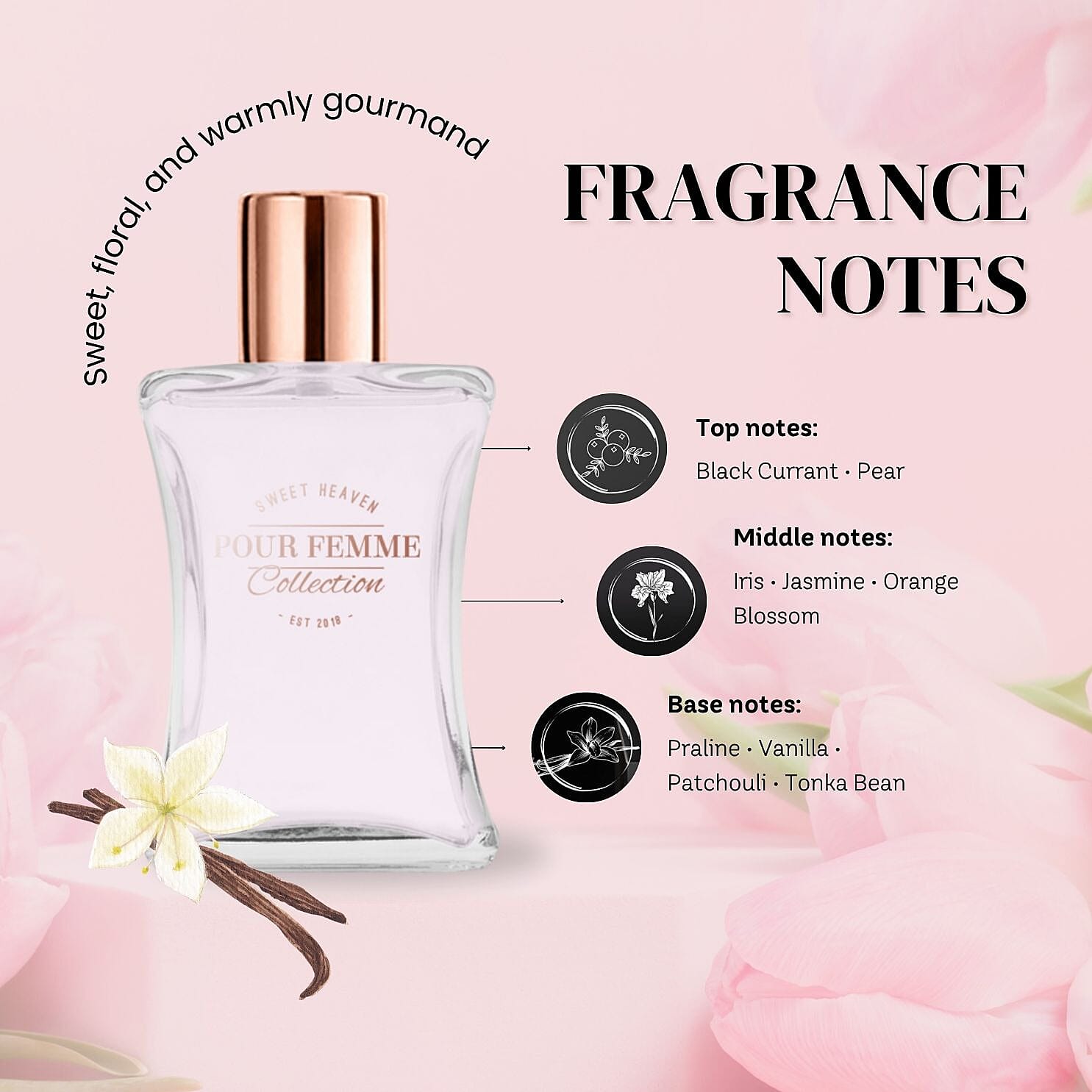 Laurelle Pour Femme Collection - Sweet Heaven EDP - 100ml