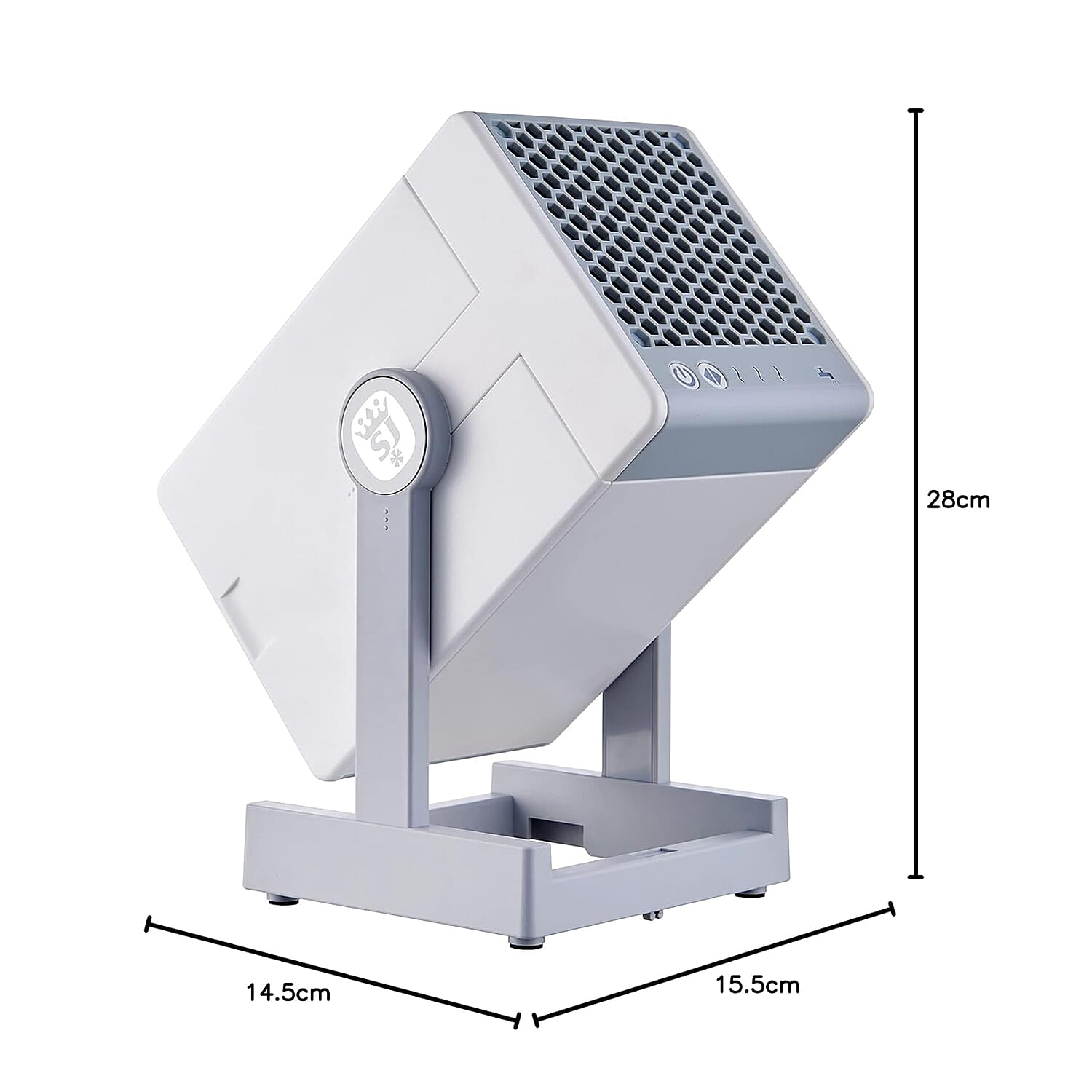 Air Purifier (Size 14x28 cm) - White