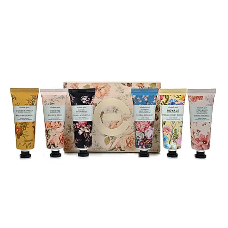 Elizabeth Grant 6 Piece Hand Cream Collection - 60ml Each