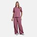 Tamsy Stylish Relaxed Fit Co-Ord Set with Wide-Leg Trousers