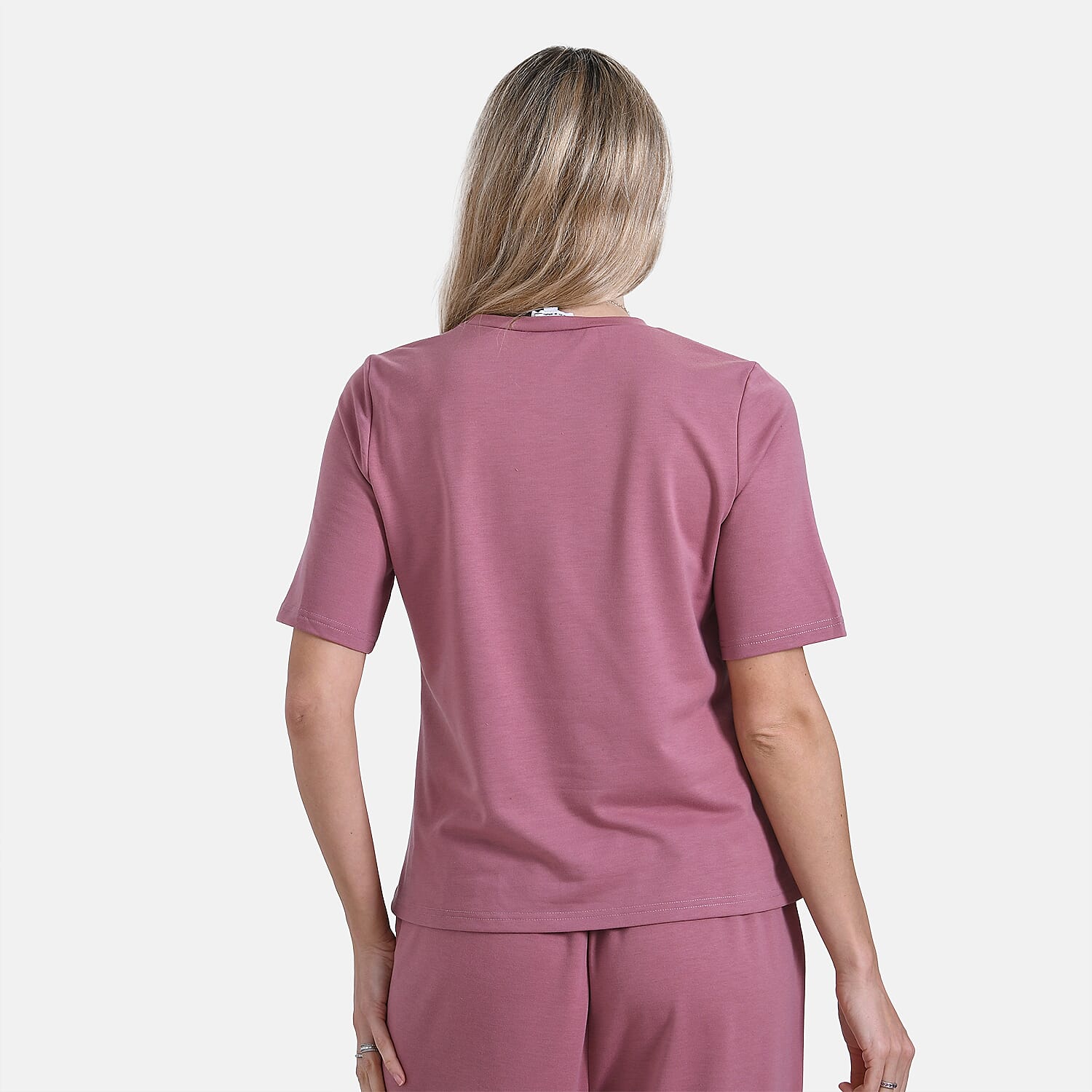 Tamsy Stylish Relaxed Fit Co-Ord Set with Wide-Leg Trousers