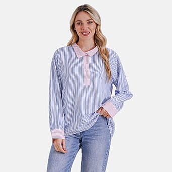 https://tjcuk.sirv.com/Products/80/3/8034699/La-Marey-Colour-Block-Stripe-Design-Shirt-Size-M-Blue-Pink-White-Strip_8034699_3.jpg?w=342&h=342