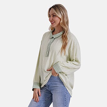 https://tjcuk.sirv.com/Products/80/3/8034705/La-Marey-Colour-Block-Stripe-Design-Shirt-Size-XL-Green-Strips_8034705_3.jpg?w=342&h=342
