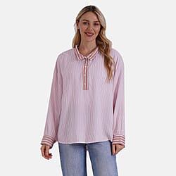 La Marey Colour Block Stripe Design Shirt