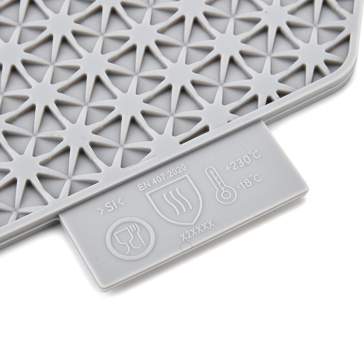 Set of 4 Heat-Resistant Silicone Potholders - Oven Mitts, Pot Holders & Lid Openers - Grey Set of 4 Heat-Resistant Silicone Potholders - Oven Mitts, Pot Holders & Lid Openers - Grey