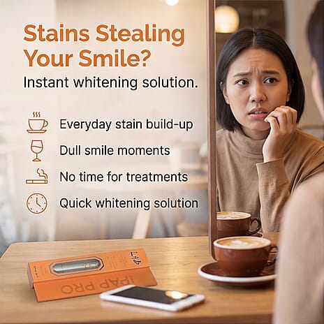 Lab Life Beauty- Teeth Whitening Pen Mint Flavour - White