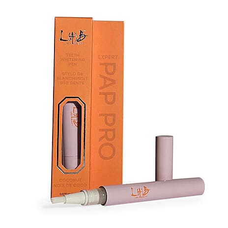 Lab Life Beauty Teeth Whitening Pen Coconut Flavour - Pink