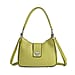Stylish Hobo Crossbody Bag with Flap Closure & Additional  Adjustable Strap - Navy